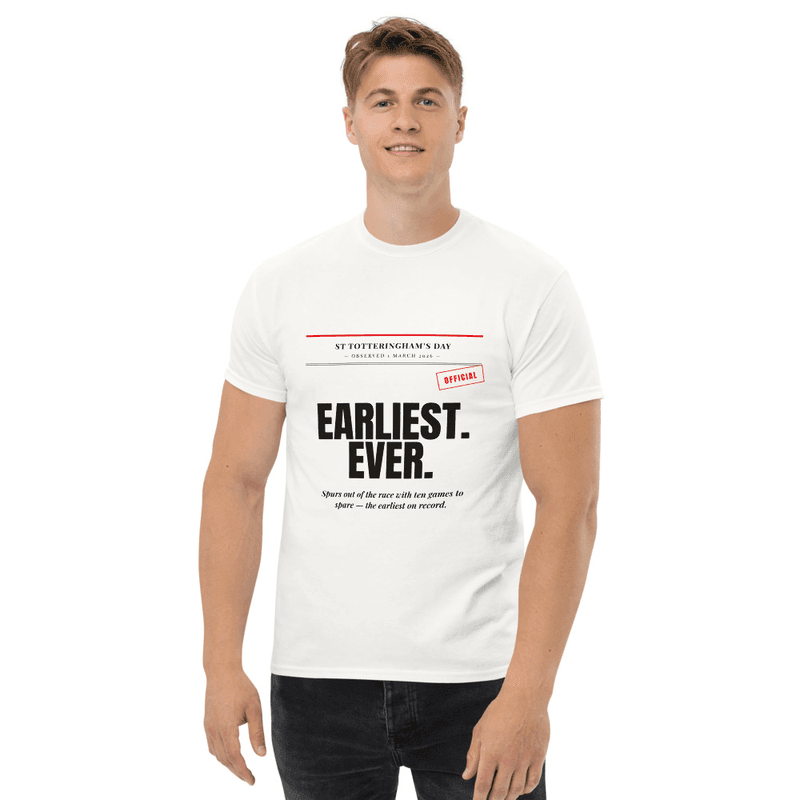 St Totteringham's Day — football t-shirt